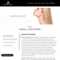 Surgical – Plastic Surgery – AAC