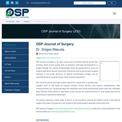 Open Access Journals - OSP Journals
