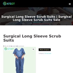 Surgical Long Sleeve Scrub Suits Sale