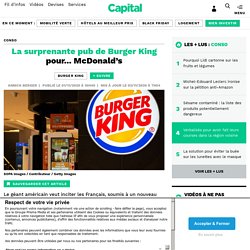 La surprenante pub de Burger King pour... McDonald’s
