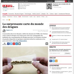 La surprenante carte du monde des drogues - Santé