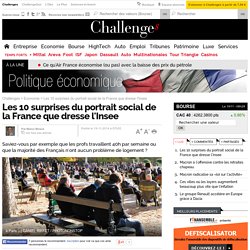 Les 10 surprises du portrait social de la France que dresse l'Insee