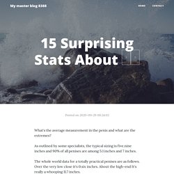15 Surprising Stats About 안마