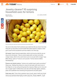 10 surprising household uses for lemons