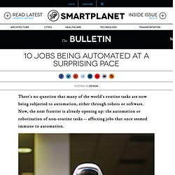 10 jobs being automated at a surprising pace
