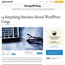 14 Surprising Statistics About WordPress Usage