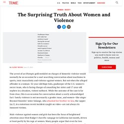 The Surprising Truth About Women and Violence
