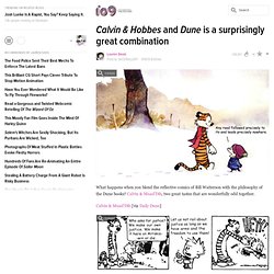 Calvin & Hobbes and Dune is a surprisingly great combination