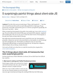 5 surprisingly painful things about client-side JS - The Sourcegraph Blog
