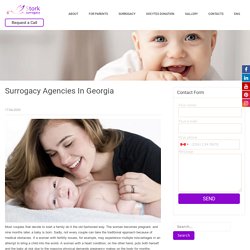 Surrogacy Agencies In Georgia