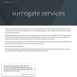 surrogate services