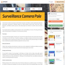 Best Places to Place Security Cameras