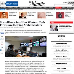 Surveillance Inc: How Western Tech Firms Are Helping Arab Dictators - Trevor Timm & Jillian C. York - International
