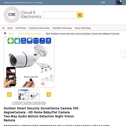 Best Outdoor Home Security Camera System