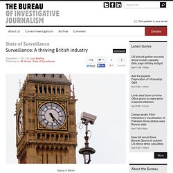 Surveillance: A thriving British industry