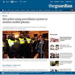 Met police using surveillance system to monitor mobile phones | UK news