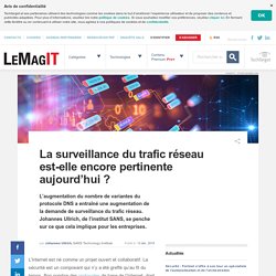 La surveillance du trafic réseau est-elle encore pertinente aujourd’hui ?