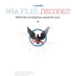 NSA files decoded: Edward Snowden's surveillance revelations explained