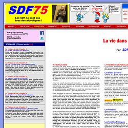 SDF - Le Guide du survie - Chapitre 1 : La Bouffe, l'hygiène.