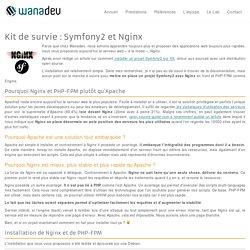 Kit de survie : Symfony2 et Nginx