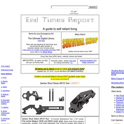 Survival Shop EDC Items - EndTimesReport.com