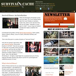 Survival Fitness: An Introduction
