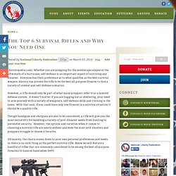 The Top 6 Survival Rifles and Why You Need One - National Liberty Federation