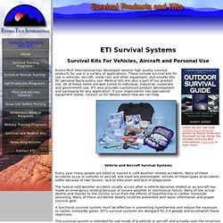 Survival Products and Kits