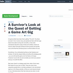 A Survivor’s Look at the Quest of Getting a Game Art Gig