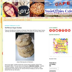 SusieQTpies Cafe: Soft Brown Sugar Cookies