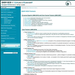 EASY-ECO - Evaluation of Sustainability