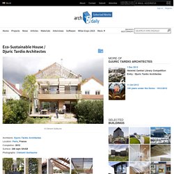 Eco-Sustainable House / Djuric Tardio Architectes