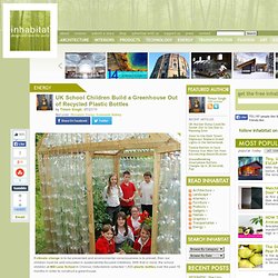 Children Make Greenhouse Out Of Recycled Plastic Bottles