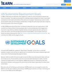 UN Sustainable Development Goals - iEARN Collaboration Centre (en-US)