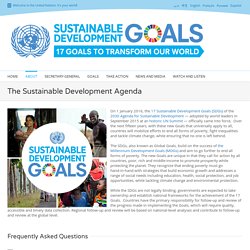 2015 - United Nations sustainable development agenda