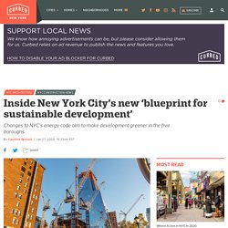Inside New York City’s new ‘blueprint for sustainable development’
