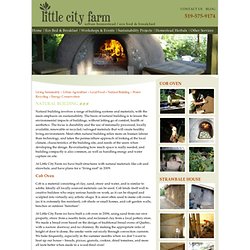 Sustainable Living at Little City Farm in Kitchener Ontario