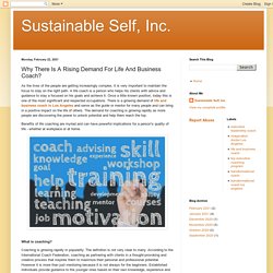 Why There Is A Rising Demand For Life And Business Coach?