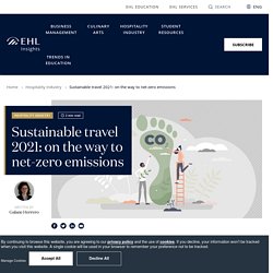 Sustainable travel 2021: on the way to net-zero emissions