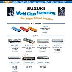 Suzuki World Class Harmonicas