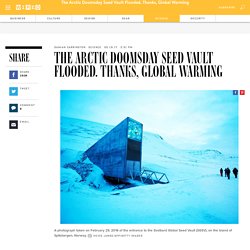 Svalbard Global Seed Vault Floods as Permafrost Melts