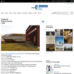 Svalbard Science Centre / JVA