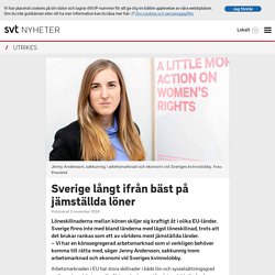 Sverige långt ifrån bäst på jämställda löner