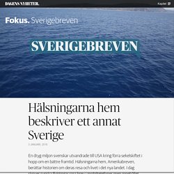 Sverigebreven - DN Fokus