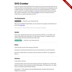 SVG Crowbar
