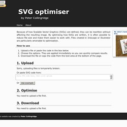 SVG-Optimiser
