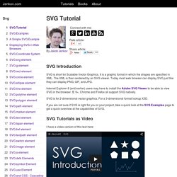 SVG Tutorial - Introduction