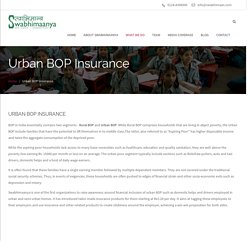 Swabhimaanya - Urban BOP Insurance