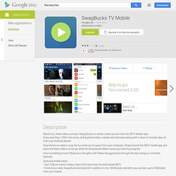 SwagBucks TV Mobile