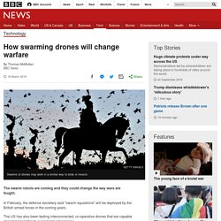 How swarming drones will change warfare